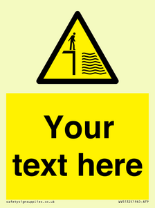 Custom Deep Water Sign